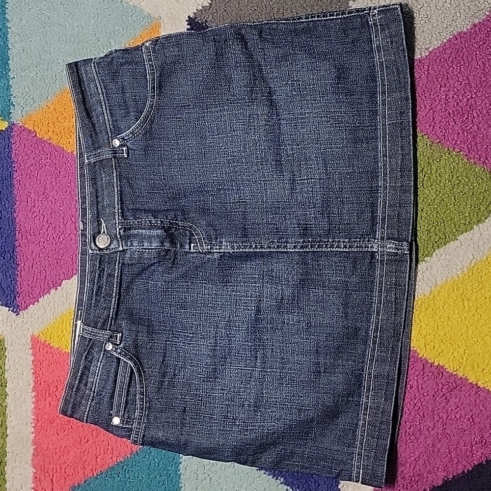 Lacoste Denim Mini Skirt Size 40 (US 8)